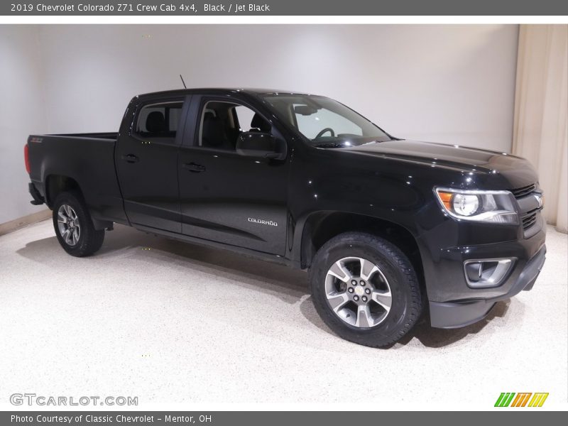 Black / Jet Black 2019 Chevrolet Colorado Z71 Crew Cab 4x4