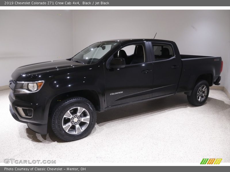 Black / Jet Black 2019 Chevrolet Colorado Z71 Crew Cab 4x4