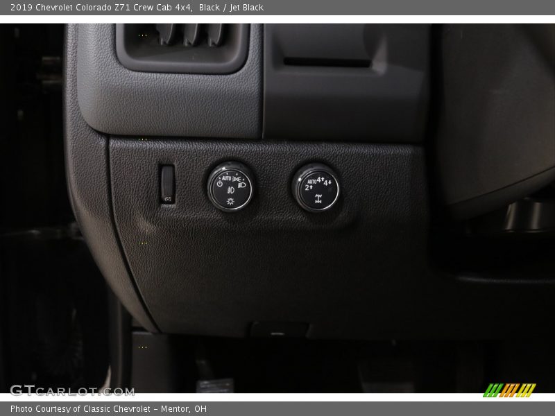 Black / Jet Black 2019 Chevrolet Colorado Z71 Crew Cab 4x4
