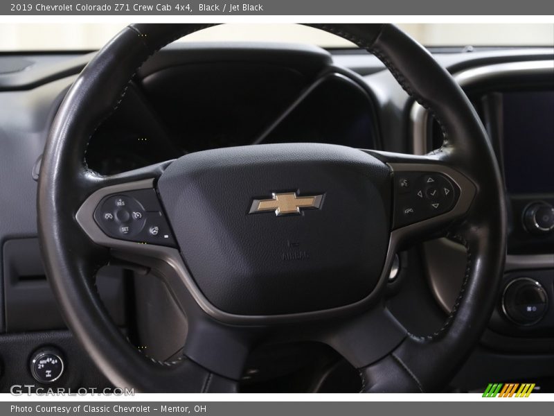 Black / Jet Black 2019 Chevrolet Colorado Z71 Crew Cab 4x4