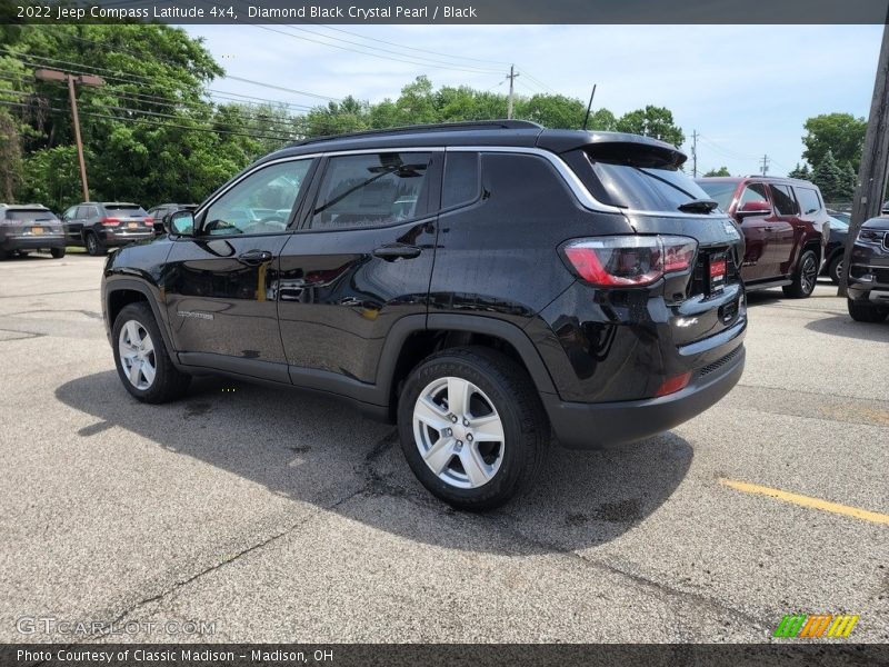 Diamond Black Crystal Pearl / Black 2022 Jeep Compass Latitude 4x4