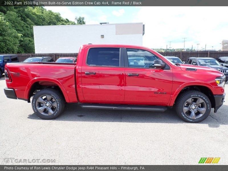 Flame Red / Black 2022 Ram 1500 Big Horn Built-to-Serve Edition Crew Cab 4x4