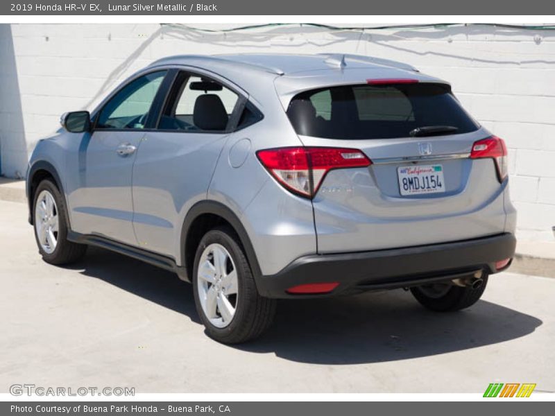 Lunar Silver Metallic / Black 2019 Honda HR-V EX