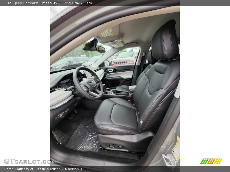 Sting Gray / Black 2022 Jeep Compass Limited 4x4