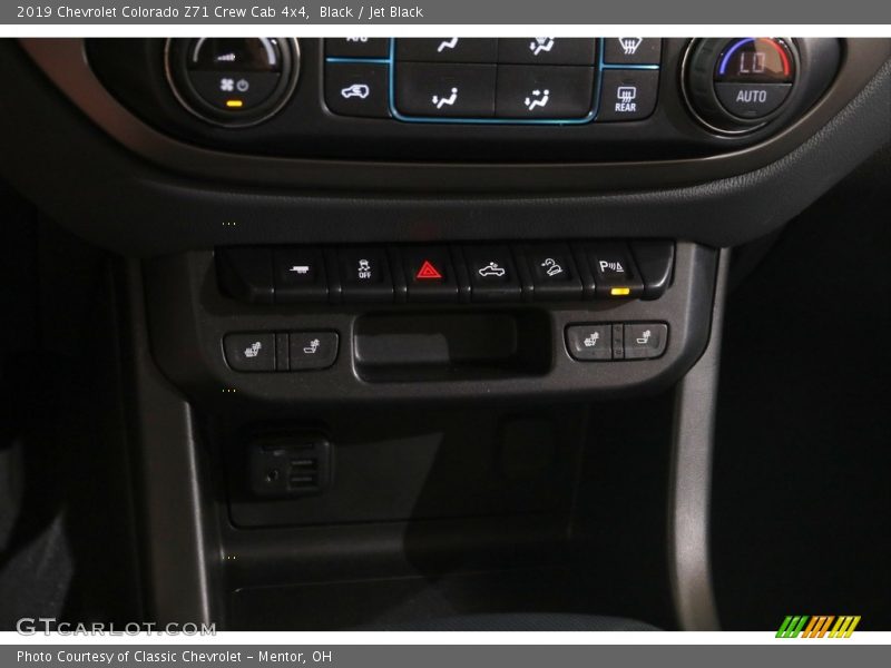 Black / Jet Black 2019 Chevrolet Colorado Z71 Crew Cab 4x4