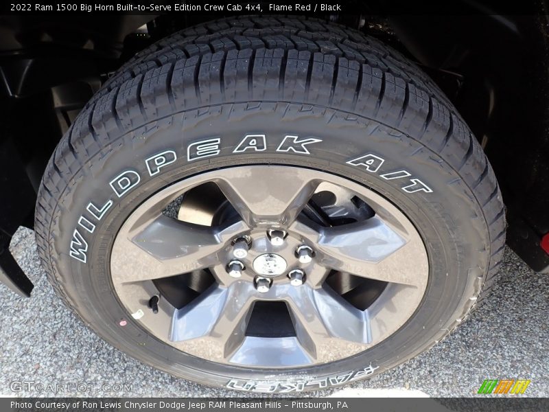 Flame Red / Black 2022 Ram 1500 Big Horn Built-to-Serve Edition Crew Cab 4x4