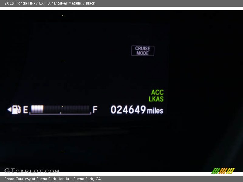 Lunar Silver Metallic / Black 2019 Honda HR-V EX