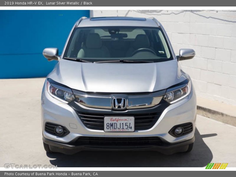 Lunar Silver Metallic / Black 2019 Honda HR-V EX
