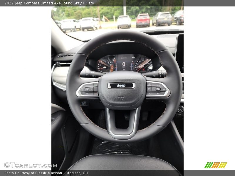 Sting Gray / Black 2022 Jeep Compass Limited 4x4