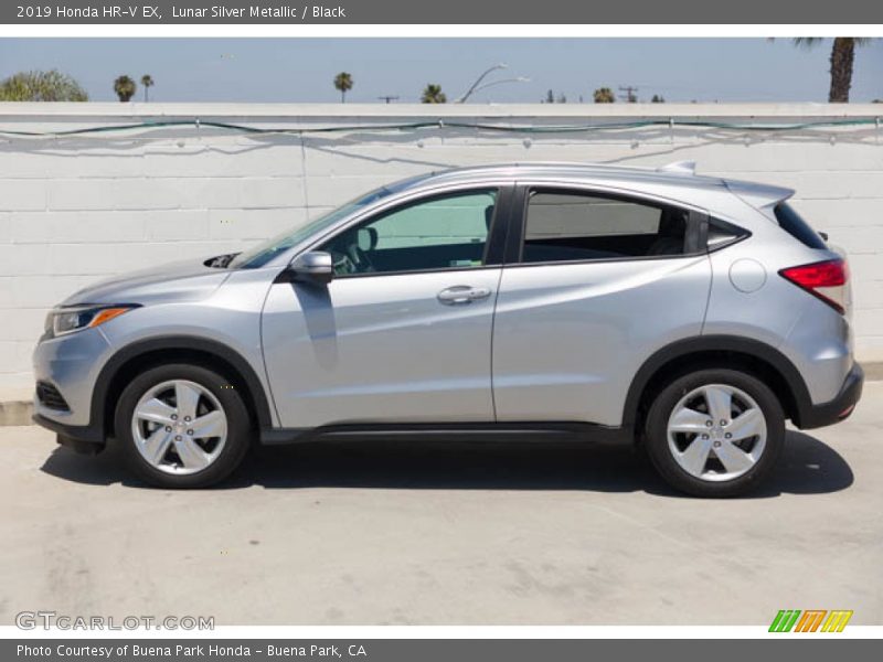 Lunar Silver Metallic / Black 2019 Honda HR-V EX