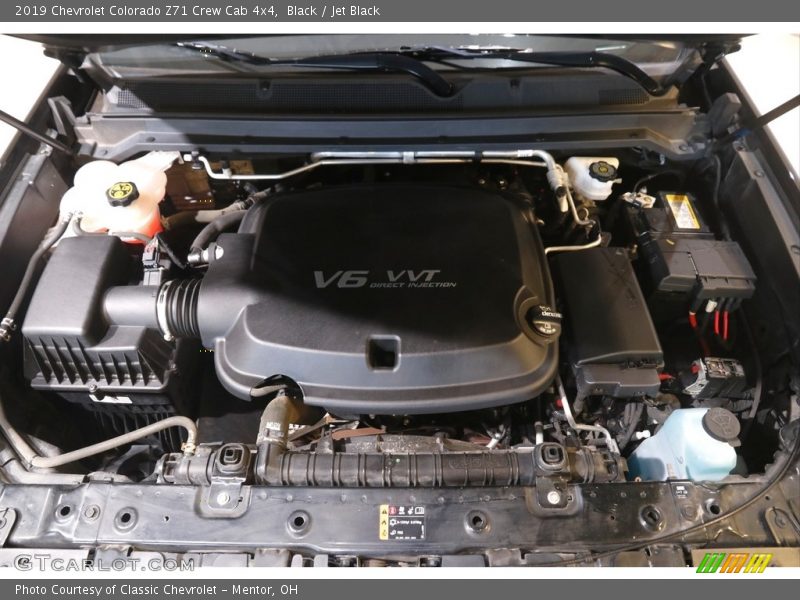 Black / Jet Black 2019 Chevrolet Colorado Z71 Crew Cab 4x4