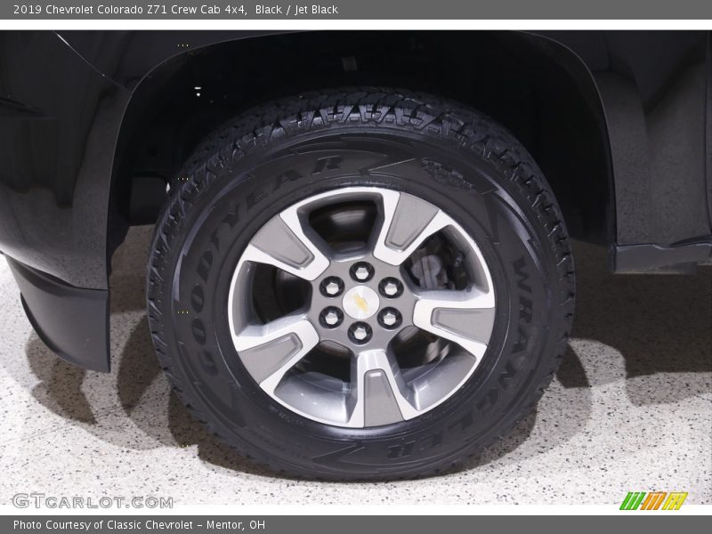 Black / Jet Black 2019 Chevrolet Colorado Z71 Crew Cab 4x4
