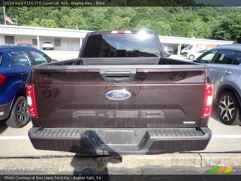 Magma Red / Black 2019 Ford F150 STX SuperCab 4x4