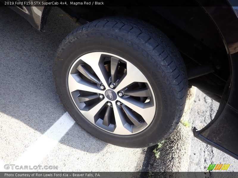 Magma Red / Black 2019 Ford F150 STX SuperCab 4x4