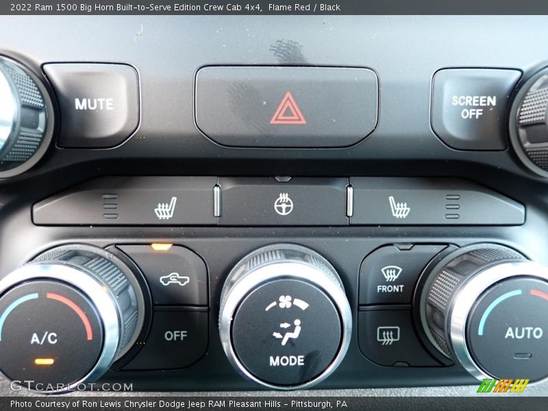 Flame Red / Black 2022 Ram 1500 Big Horn Built-to-Serve Edition Crew Cab 4x4