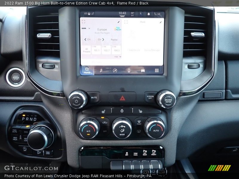 Flame Red / Black 2022 Ram 1500 Big Horn Built-to-Serve Edition Crew Cab 4x4