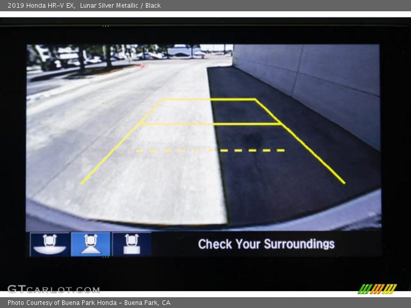 Lunar Silver Metallic / Black 2019 Honda HR-V EX
