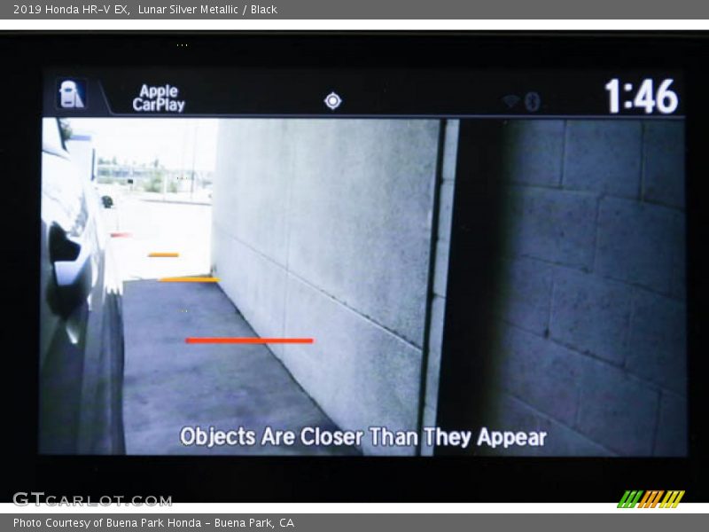 Lunar Silver Metallic / Black 2019 Honda HR-V EX