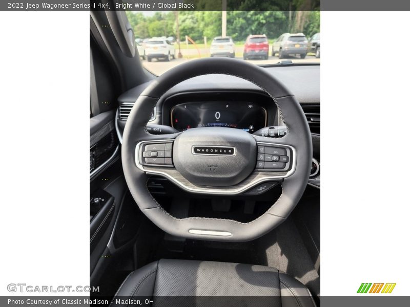 Bright White / Global Black 2022 Jeep Wagoneer Series II 4x4