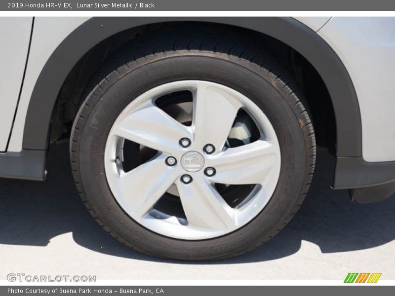 Lunar Silver Metallic / Black 2019 Honda HR-V EX