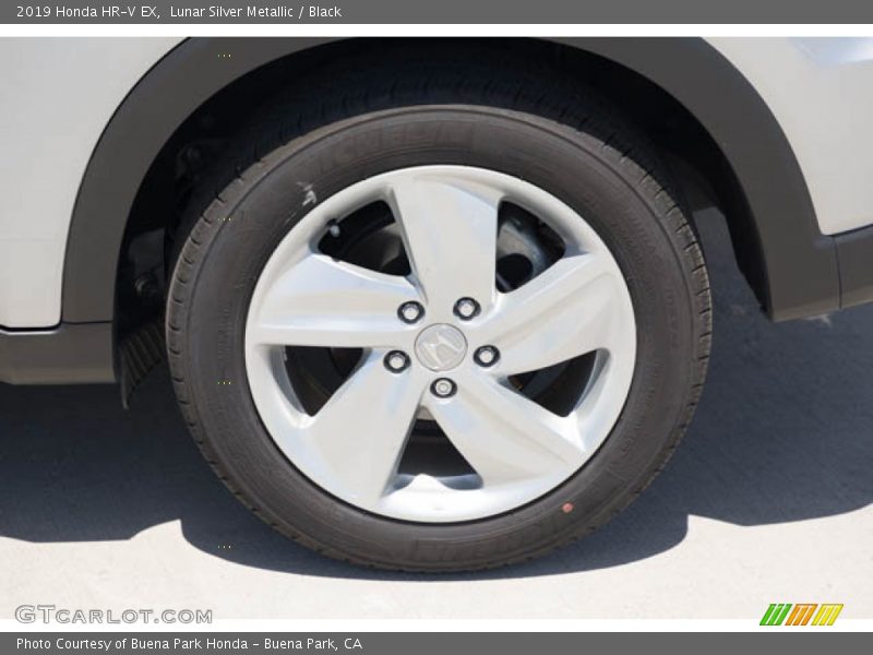 Lunar Silver Metallic / Black 2019 Honda HR-V EX