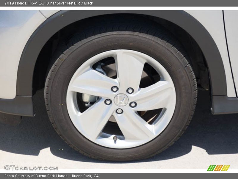 Lunar Silver Metallic / Black 2019 Honda HR-V EX