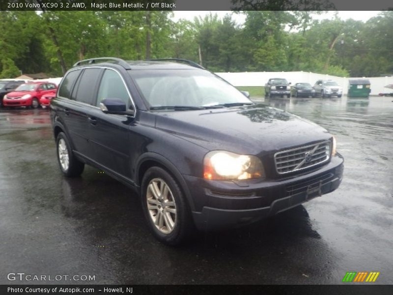 Magic Blue Metallic / Off Black 2010 Volvo XC90 3.2 AWD