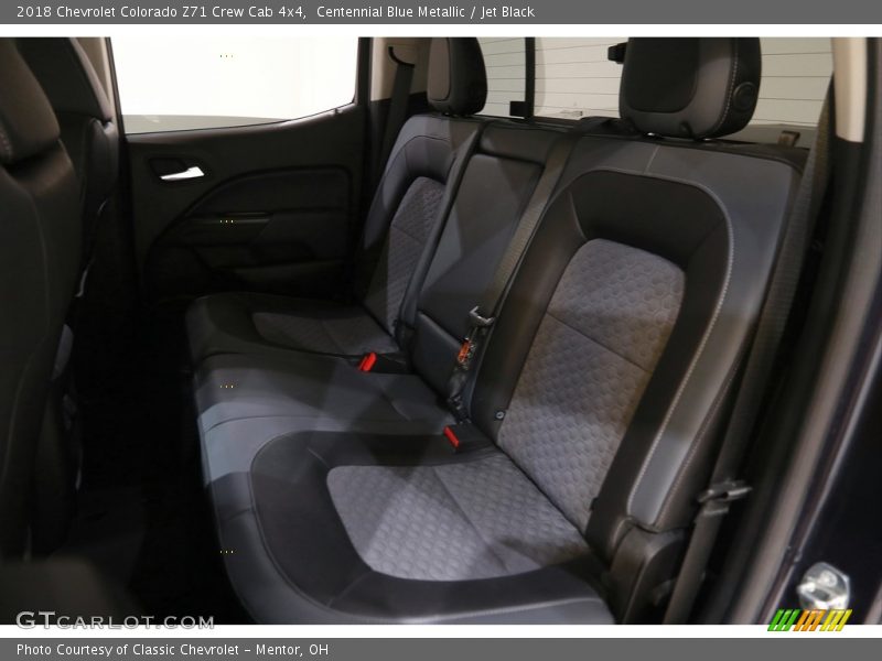 Centennial Blue Metallic / Jet Black 2018 Chevrolet Colorado Z71 Crew Cab 4x4