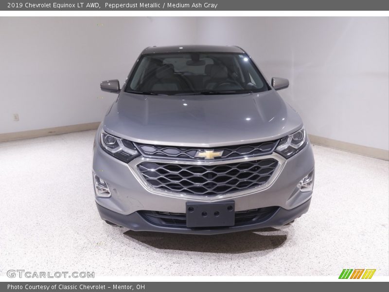 Pepperdust Metallic / Medium Ash Gray 2019 Chevrolet Equinox LT AWD