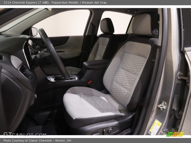 Pepperdust Metallic / Medium Ash Gray 2019 Chevrolet Equinox LT AWD