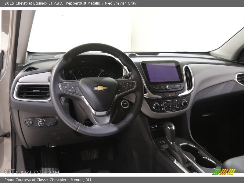 Pepperdust Metallic / Medium Ash Gray 2019 Chevrolet Equinox LT AWD