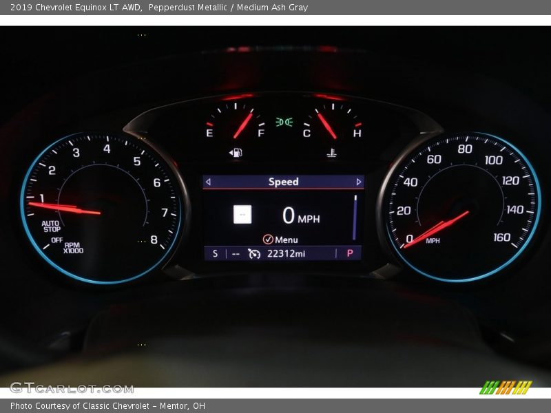 Pepperdust Metallic / Medium Ash Gray 2019 Chevrolet Equinox LT AWD