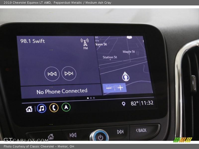 Pepperdust Metallic / Medium Ash Gray 2019 Chevrolet Equinox LT AWD