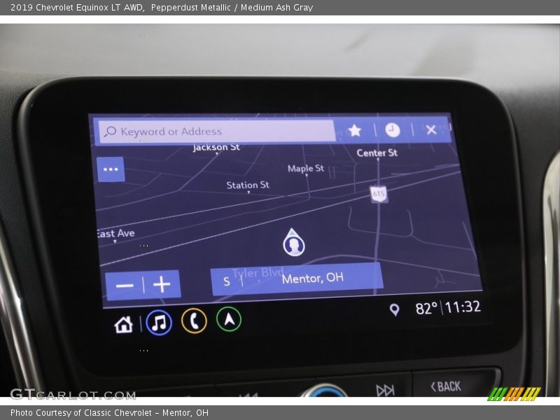Pepperdust Metallic / Medium Ash Gray 2019 Chevrolet Equinox LT AWD