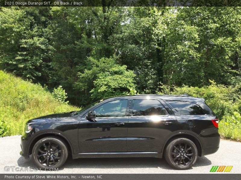 DB Black / Black 2020 Dodge Durango SXT