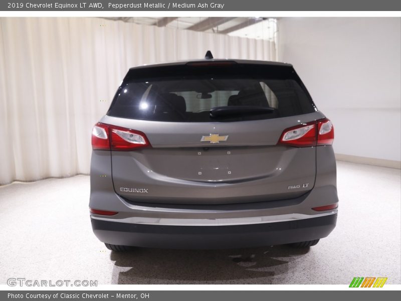 Pepperdust Metallic / Medium Ash Gray 2019 Chevrolet Equinox LT AWD