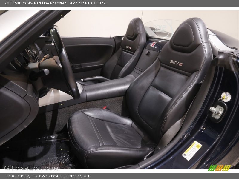 Front Seat of 2007 Sky Red Line Roadster