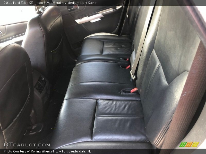 Ingot Silver Metallic / Medium Light Stone 2011 Ford Edge SE