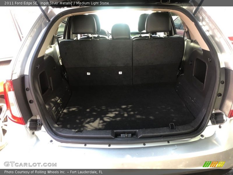 Ingot Silver Metallic / Medium Light Stone 2011 Ford Edge SE