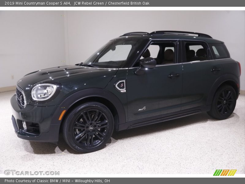 JCW Rebel Green / Chesterfield British Oak 2019 Mini Countryman Cooper S All4