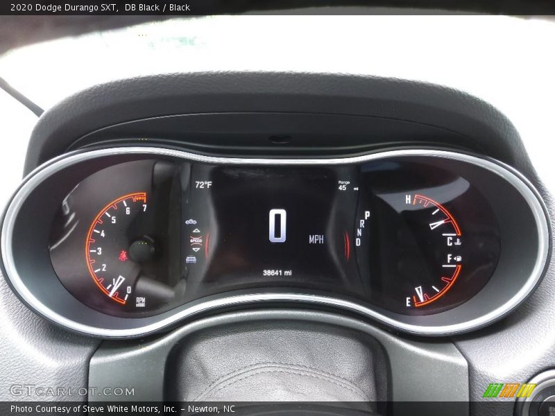 DB Black / Black 2020 Dodge Durango SXT
