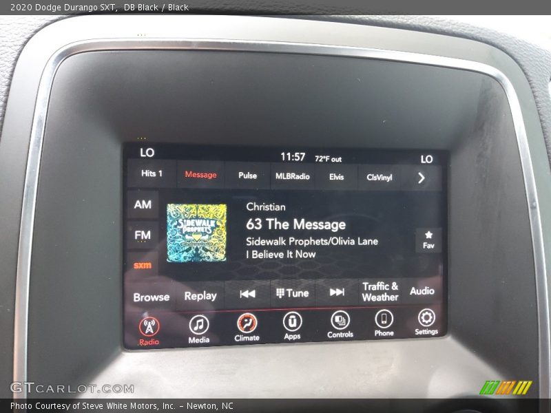 DB Black / Black 2020 Dodge Durango SXT
