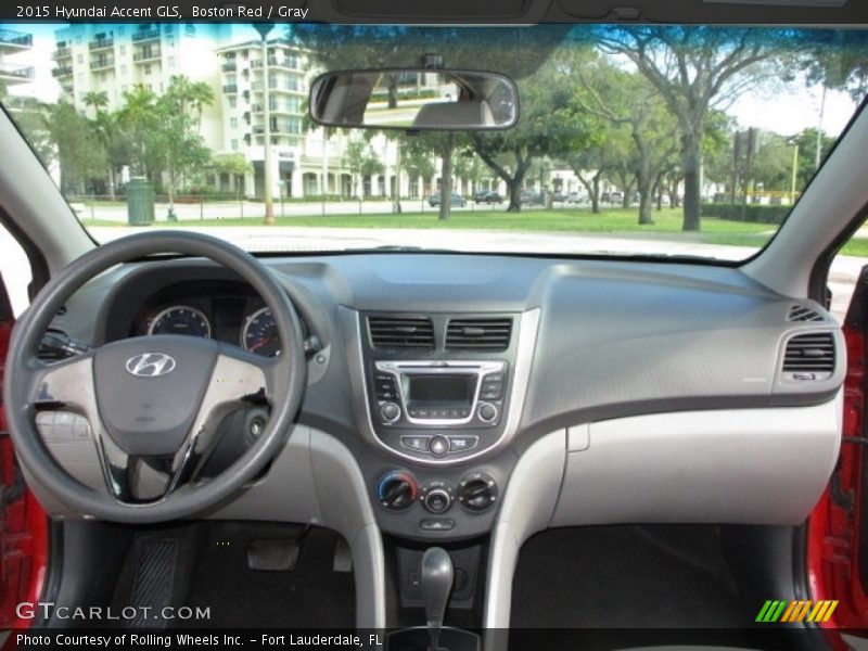 Dashboard of 2015 Accent GLS
