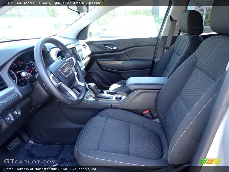Quicksilver Metallic / Jet Black 2019 GMC Acadia SLE AWD