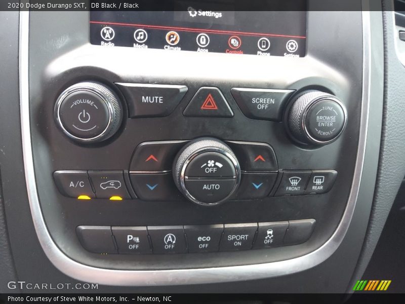 DB Black / Black 2020 Dodge Durango SXT