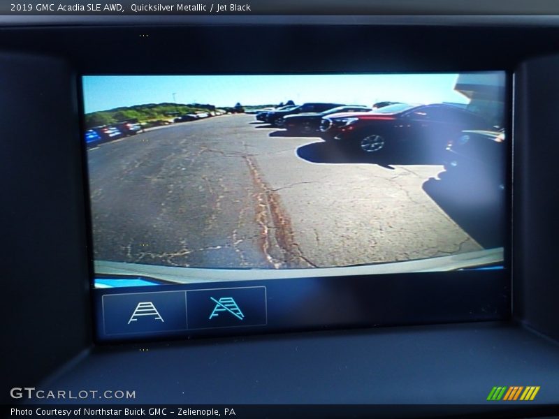 Quicksilver Metallic / Jet Black 2019 GMC Acadia SLE AWD