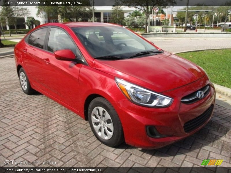  2015 Accent GLS Boston Red