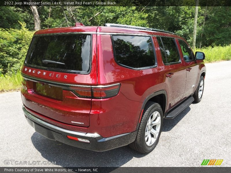 Velvet Red Pearl / Global Black 2022 Jeep Wagoneer Series I 4x4
