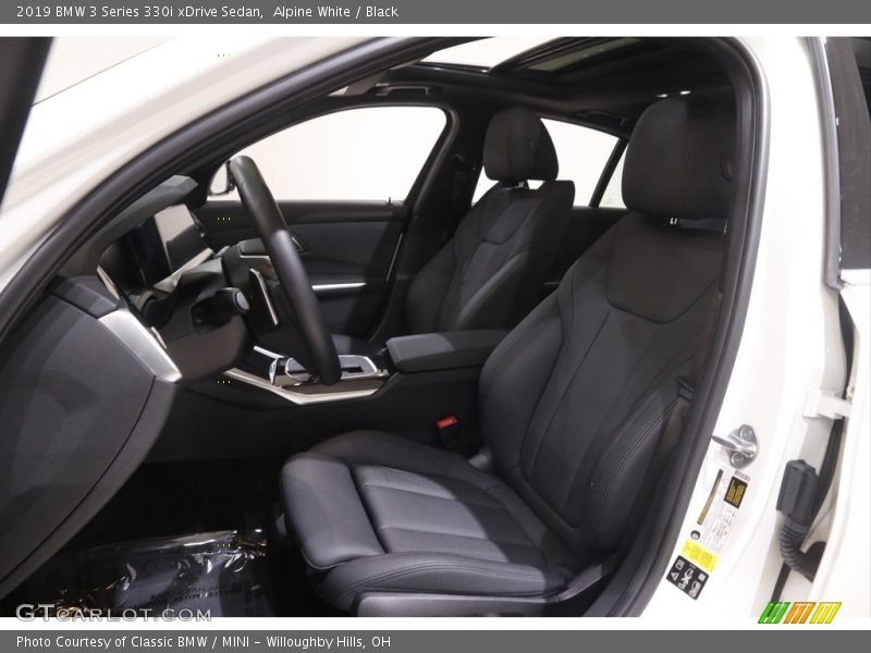  2019 3 Series 330i xDrive Sedan Black Interior