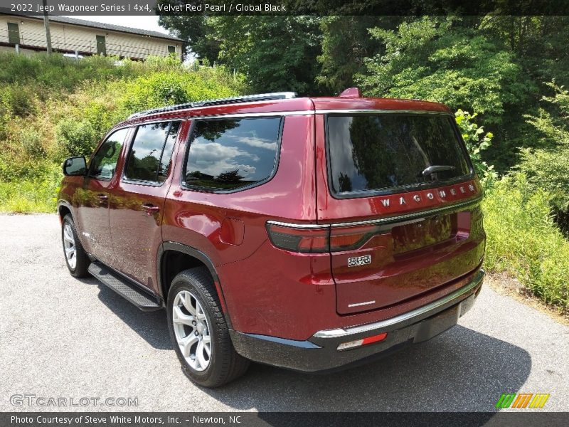 Velvet Red Pearl / Global Black 2022 Jeep Wagoneer Series I 4x4